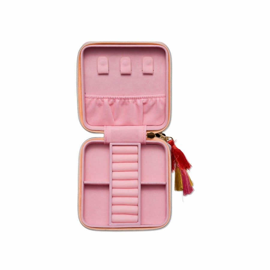 For the Home DesignWorks Ink | Pink Jewelry Case - "You'Re A Gem"