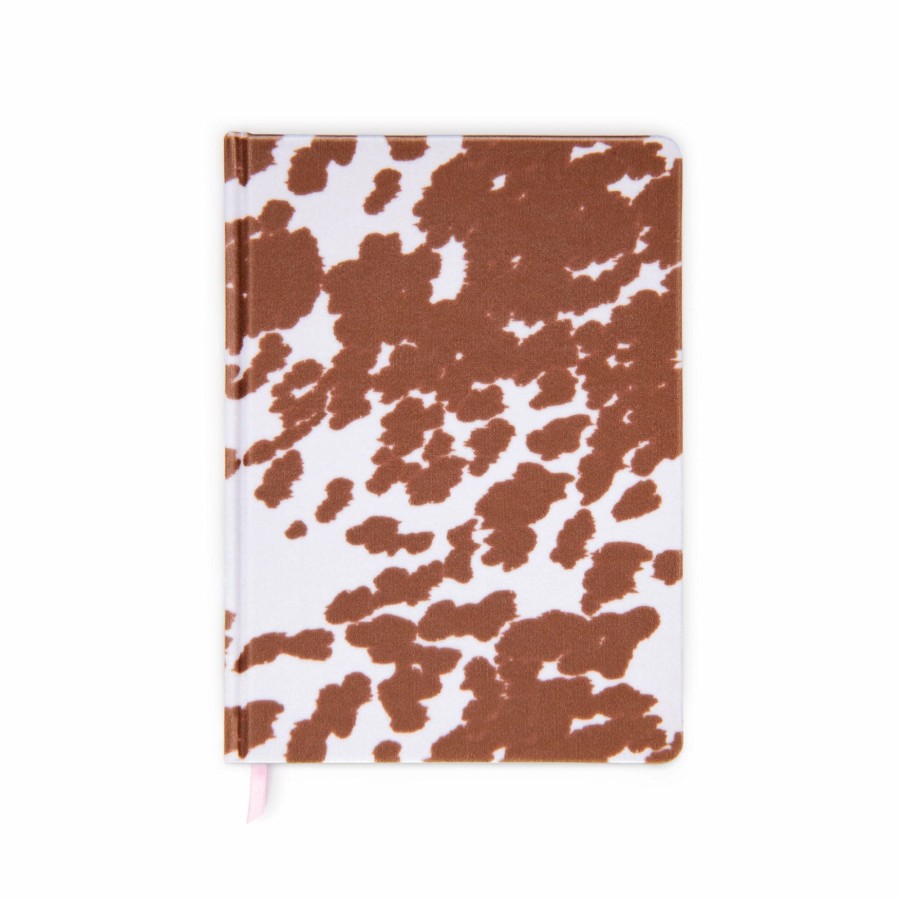 Stationery DesignWorks Ink | Velvet Jumbo Journal - Cow Print