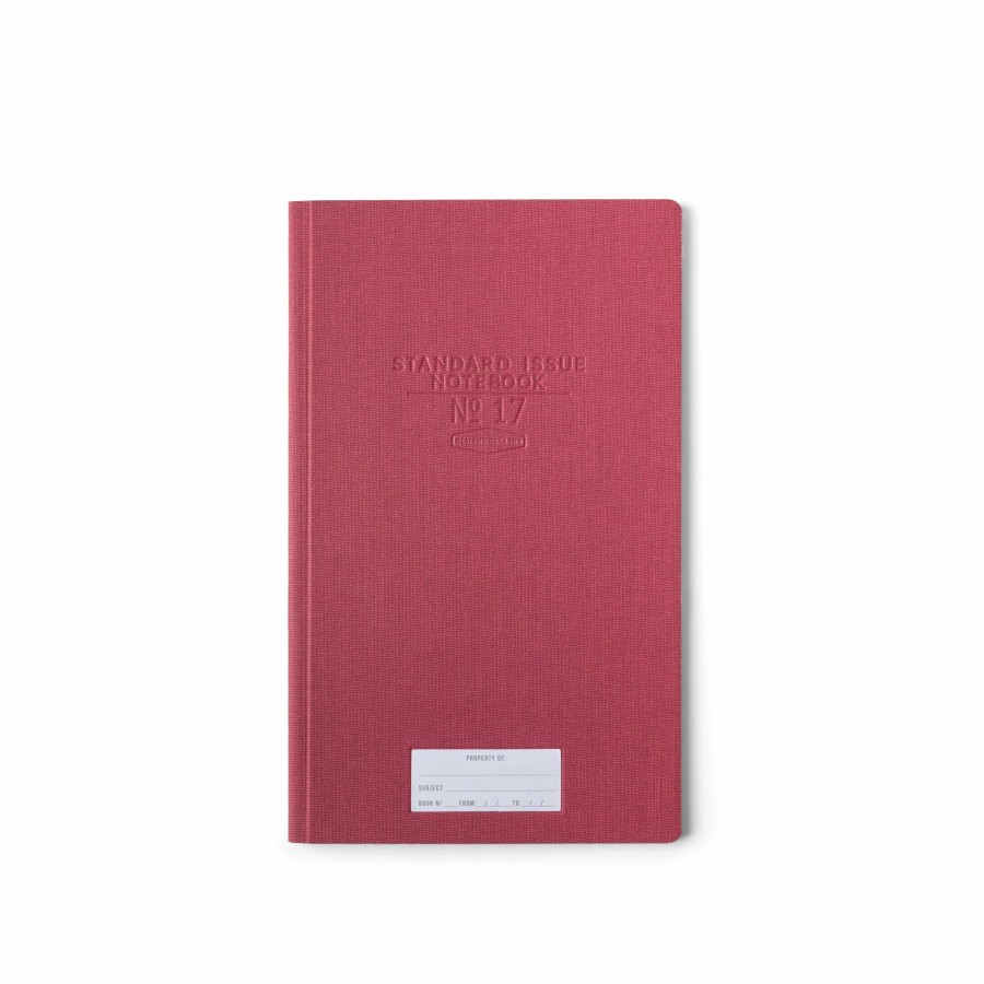 Stationery DesignWorks Ink | Standard Issue Tall Notebook No.17 - Burgundy