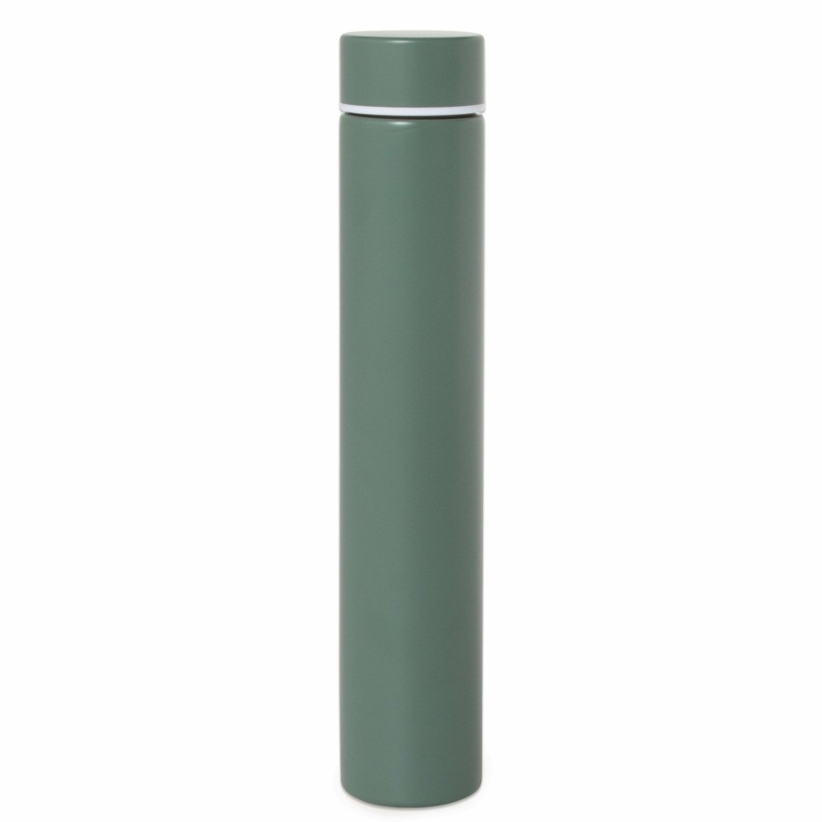 For the Home DesignWorks Ink | Slim Flask Bottle - Green