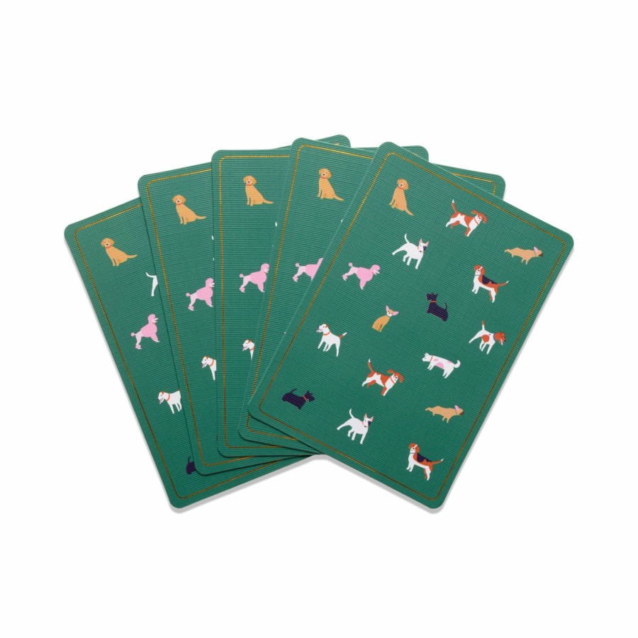 For the Home DesignWorks Ink | Playing Cards - Dogs