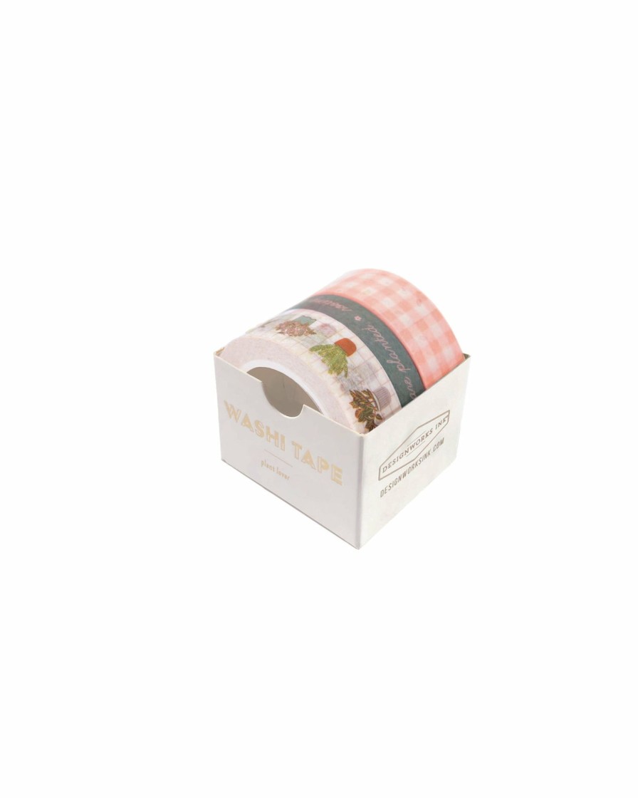 DESK DesignWorks Ink | Washi Tape Set Of 3 - Plant Lover