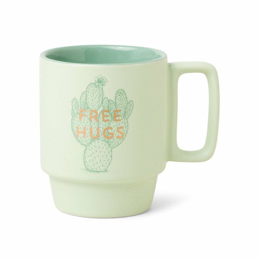 For the Home DesignWorks Ink | Vintage Sass 12 Oz. Mug - "Free Hugs"