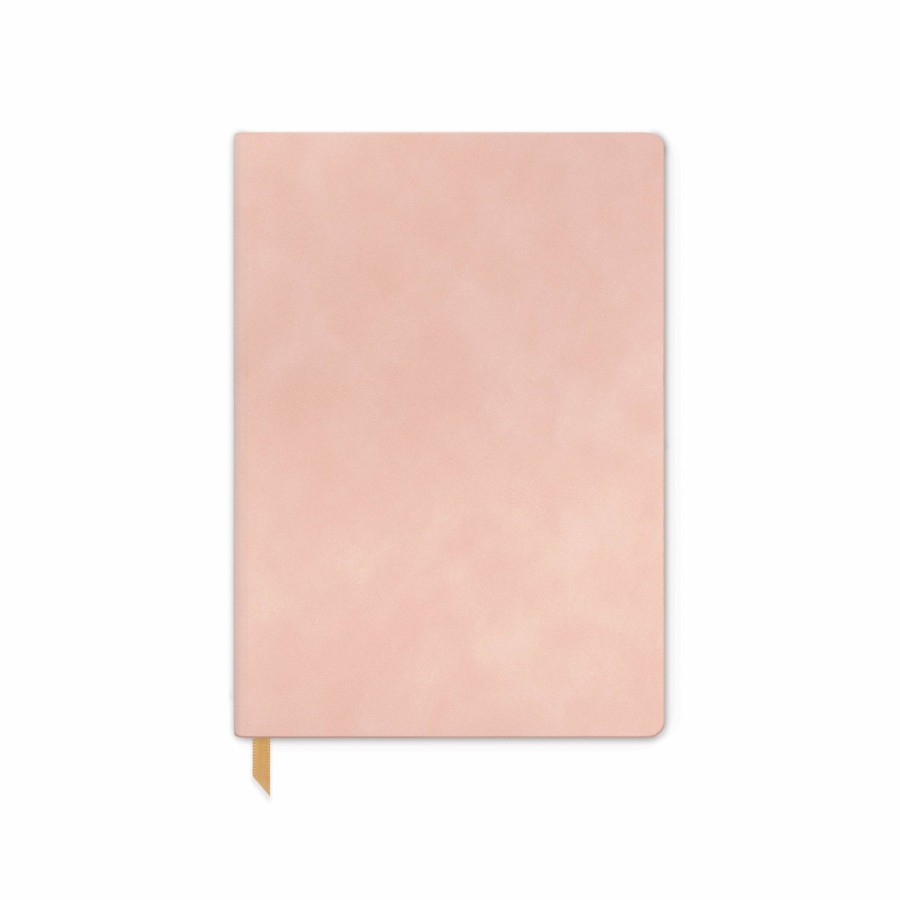 Stationery DesignWorks Ink | Vegan Suede Journal - Dusty Blush