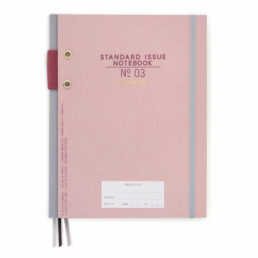 Stationery DesignWorks Ink | Standard Issue Notebook No.3 - Dusty Pink