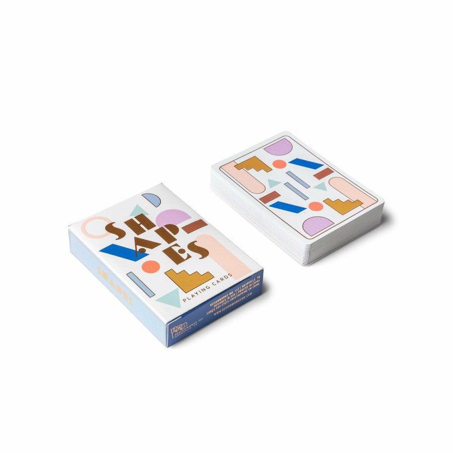 For the Home DesignWorks Ink | Playing Cards - Shapes