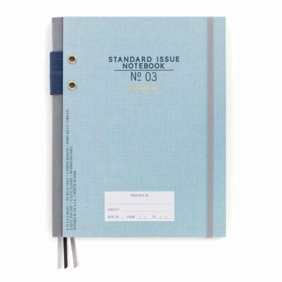 Stationery DesignWorks Ink | Standard Issue Notebook No.3 - Blue