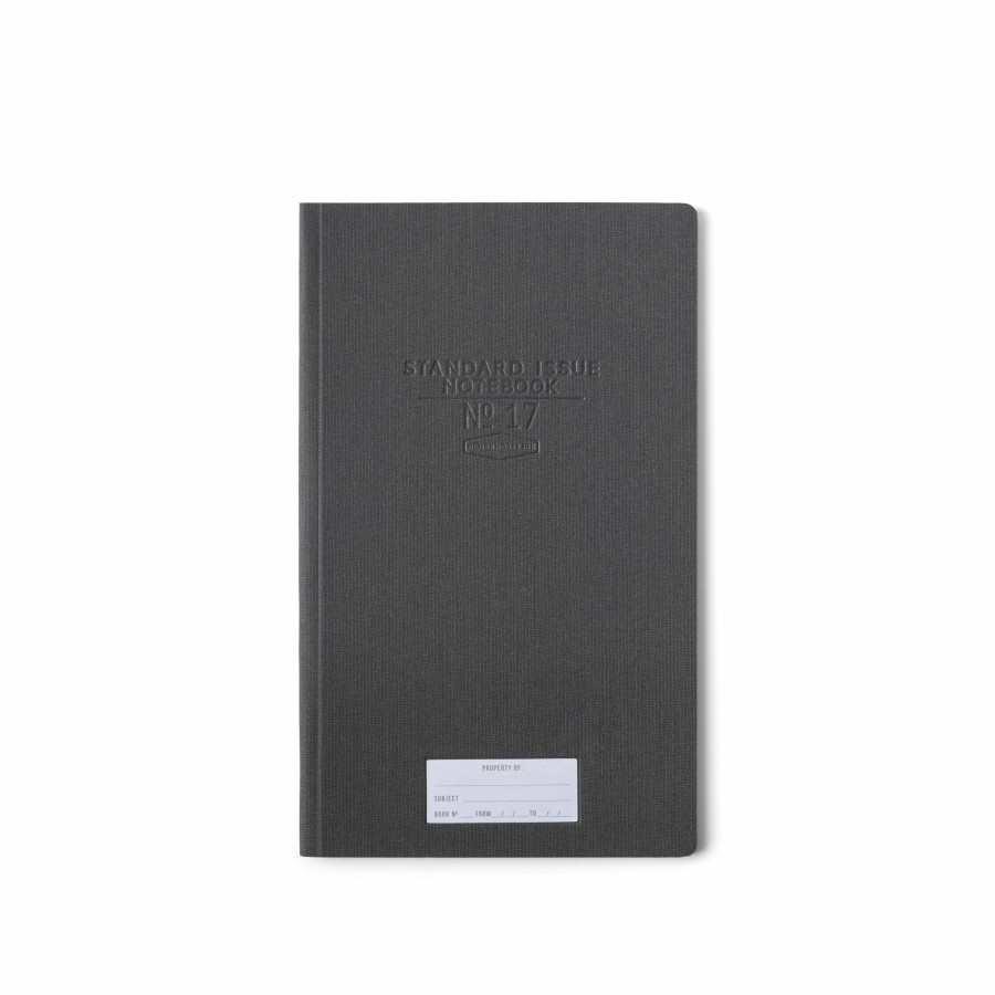 Stationery DesignWorks Ink | Standard Issue Tall Notebook No.17 - Black