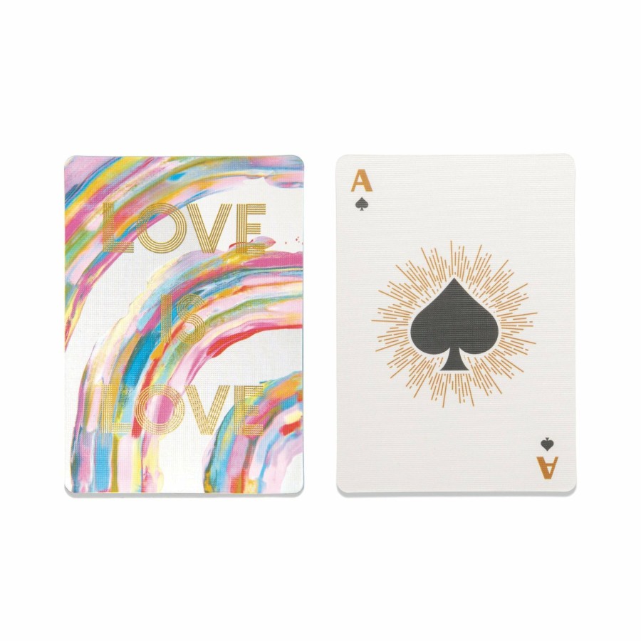 For the Home DesignWorks Ink | Playing Cards - Love Is Love