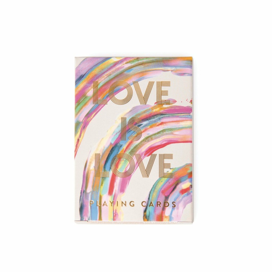 For the Home DesignWorks Ink | Playing Cards - Love Is Love