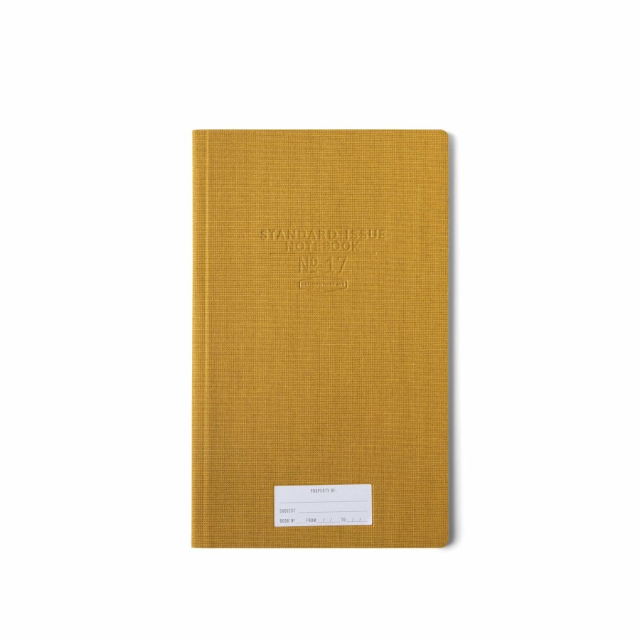 Stationery DesignWorks Ink | Standard Issue Tall Notebook No.17 - Ochre