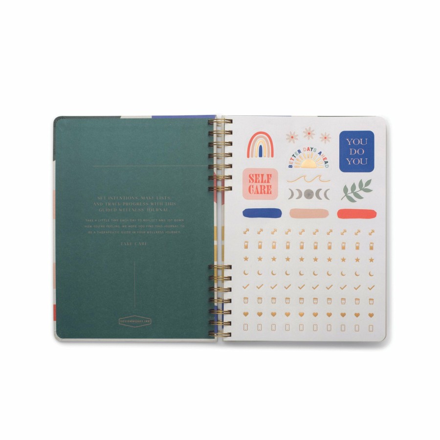 Stationery DesignWorks Ink | Guided Wellness Journal - "Come As You Are"