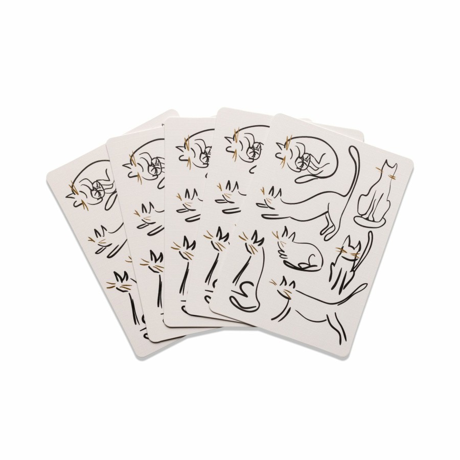 For the Home DesignWorks Ink | Playing Cards - Cats