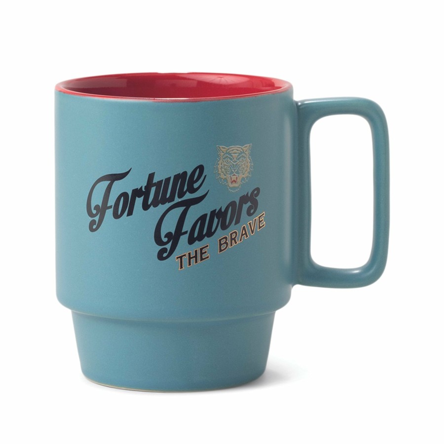 For the Home DesignWorks Ink | Mug - Fortune Favors The Brave