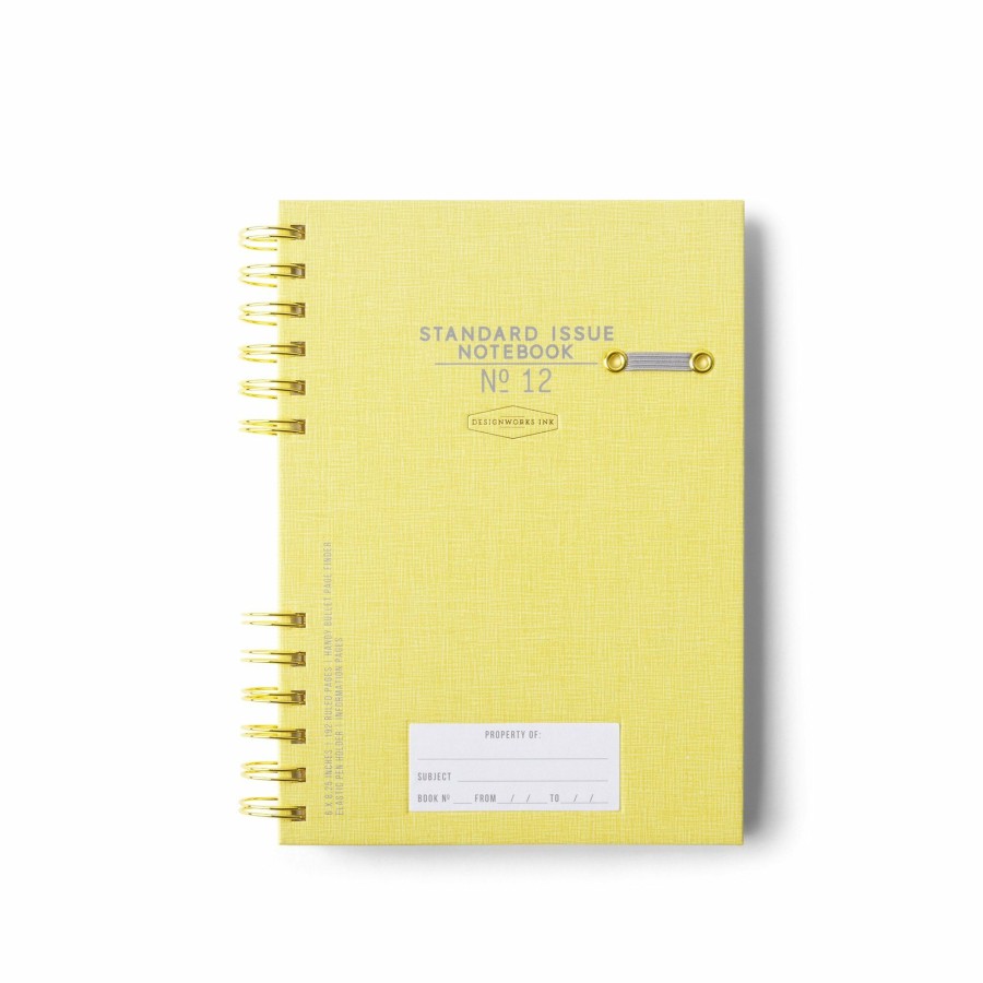 Stationery DesignWorks Ink | Standard Issue Notebook No.12 - Ochre