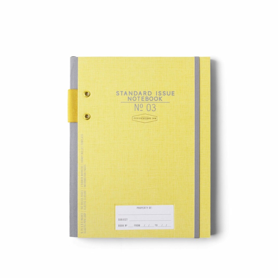 Stationery DesignWorks Ink | Standard Issue Notebook No.3 - Ochre