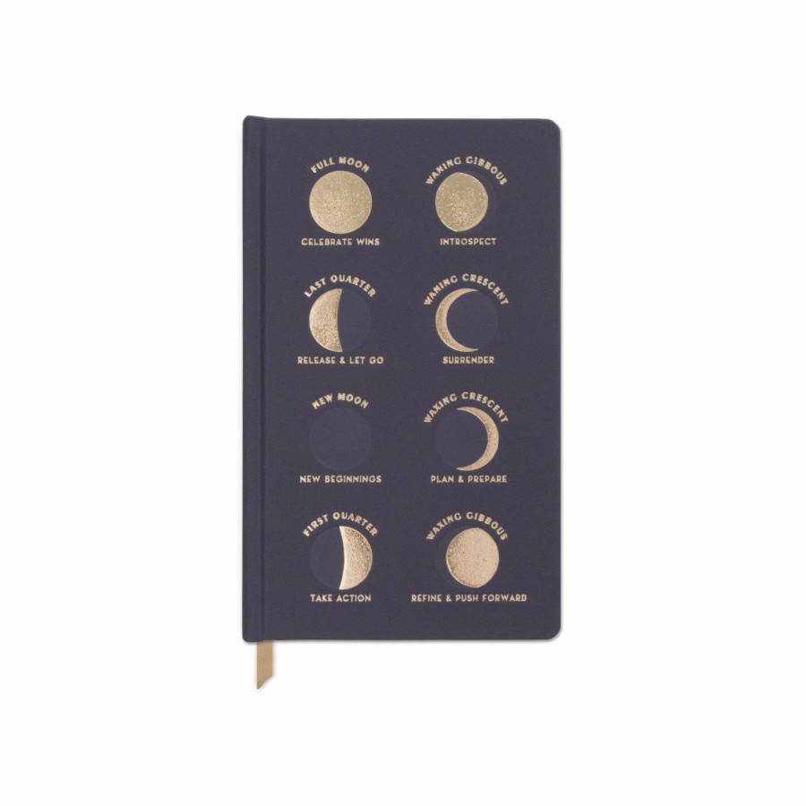 Stationery DesignWorks Ink | Cloth Journal - Moon Phases