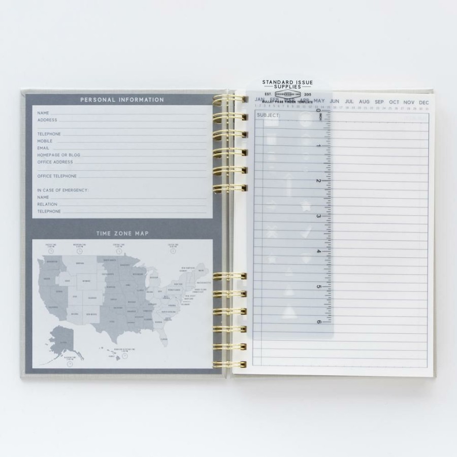 Stationery DesignWorks Ink | Standard Issue Notebook No.12 - Black