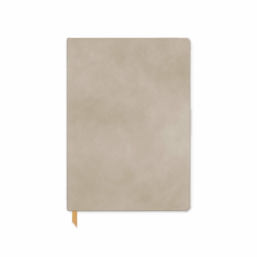 Stationery DesignWorks Ink | Vegan Suede Journal - Mushroom